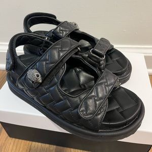Kurt Geiger Black sandals. Size 8.